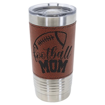 Polar Camel 20 oz. Football Tumbler with Slider Lid