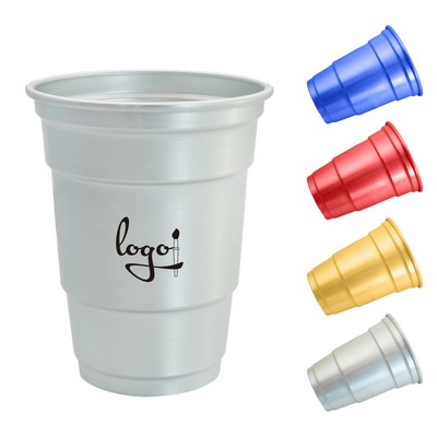 16 oz Recyclable Aluminum Pint Cup
