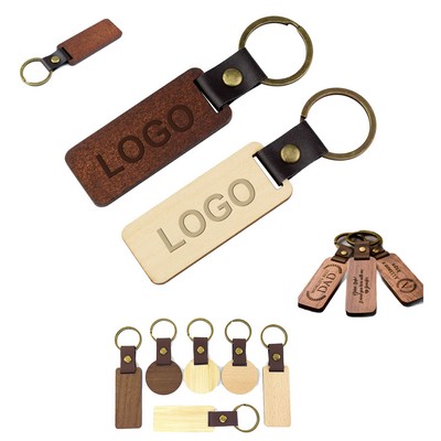 Beech Wood Key Chain