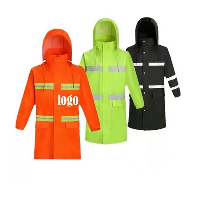 Extended Coverage Waterproof Reflective Coat