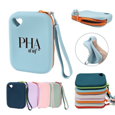 Silicone Portable Storage Pouch