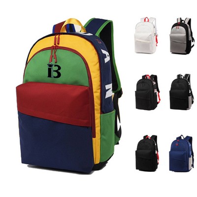 Fashion Splicing Backpack