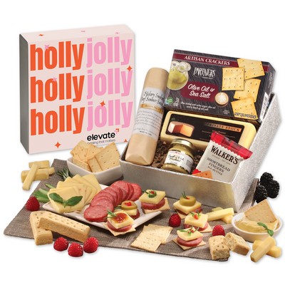 Shelf Stable Snack Lover's Gift Box with Full Color Sleeve