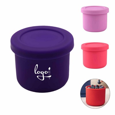 8.45 Oz Round Silicone Box