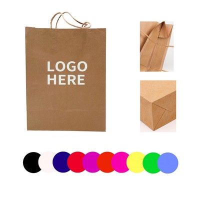 Versatile Kraft Paper Tote With Grip