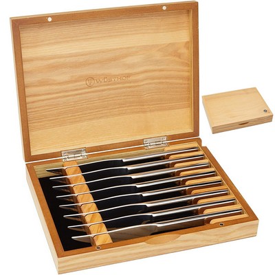 Natural Wood Knife Storage Box