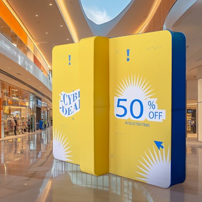 3D Backdrops - T shaped Backdrop