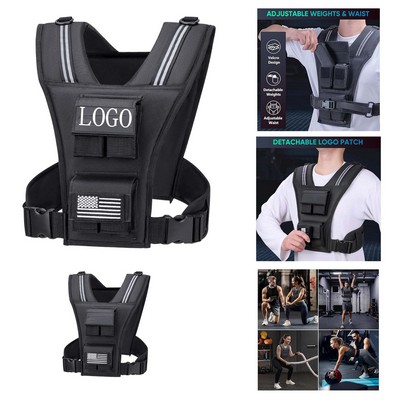 Adjustable Weighted Fitness Sandbag Vest