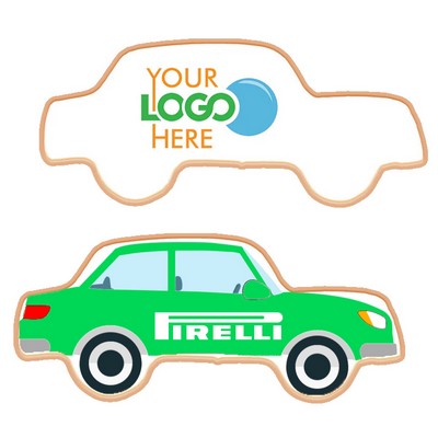 Car Shaped Logo Sugar Cookie