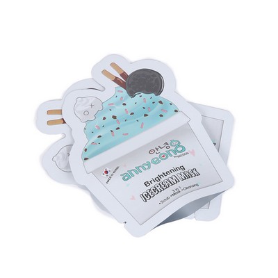 Custom Shaped Die-Cut Flat Mylar Bag