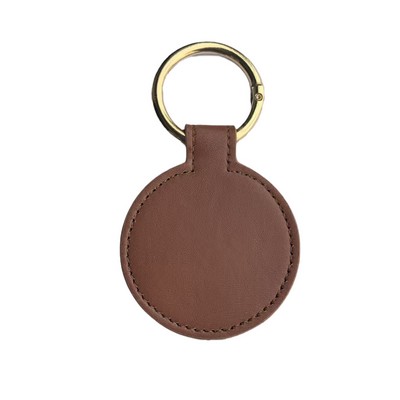 PU Leather Round Magnetic Cap Clip