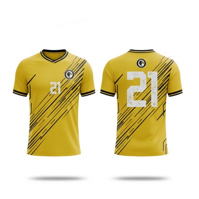 Premium Sublimation Soccer Jersey - Poly Interlock