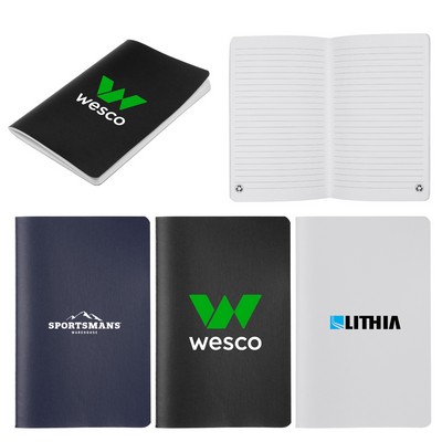 EcoFruit Stitch-Bound Journal with Recycled Paper