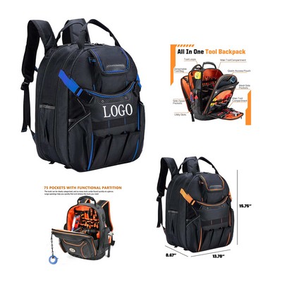 Rugged Waterproof Work Backpack