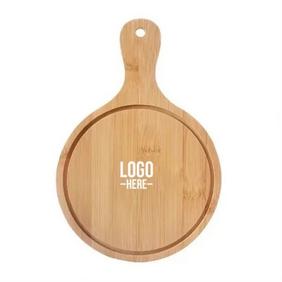 Wooden Pizza Paddle Cheese Serving Tray