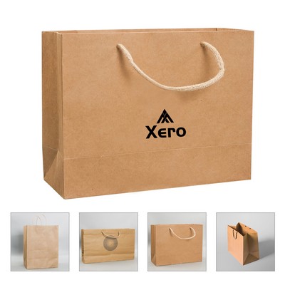 Custom Size Kraft Paper Bag W/ Handle