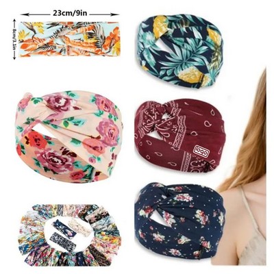 Full Color Knotted Fashion Headband