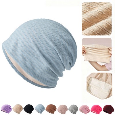 Skull Cap Beanie Sleep Hat Multifunctional Helmet Liner Cap For Men and Women