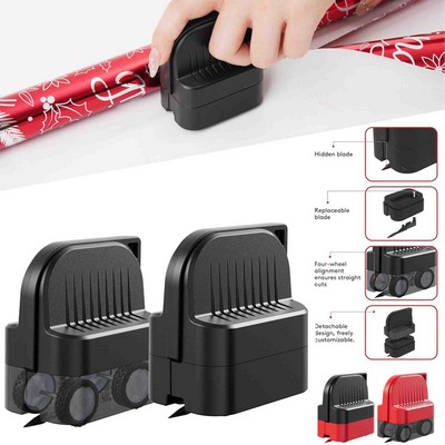 Craft Projects Efficient Safe Gift Wrapping Paper Cutter