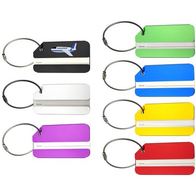 Aluminum Luggage Tag