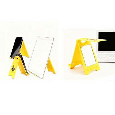Creative Barrier Warning Mobile Desktop Holder