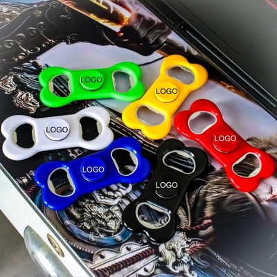 Dog Bone Full Color Fidget Spinner Bottle Opener