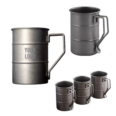 Vintage Industrial Multifunctional Stainless Steel Cup