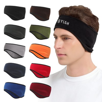Polar Fleece Sweatband With Ear Cover