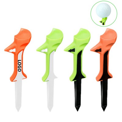 Two-Piece Sloped Golf Tee