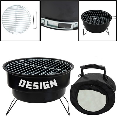 Mini Portable Foldable Outdoor BBQ Complete Set