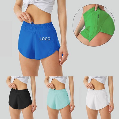 Women's Athletic Running High Waisted Short