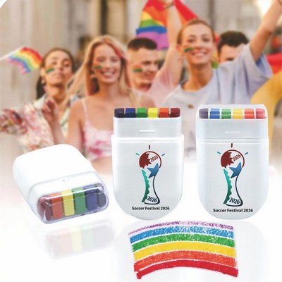 6-Color Face Paint Crayons