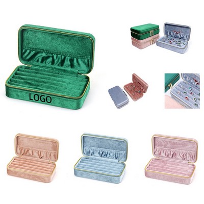 Velvet Flap Jewelry Box
