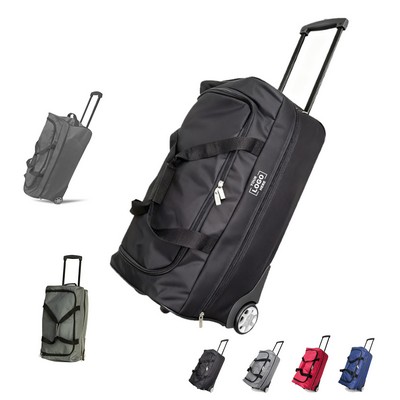 2-in-1 Travel Bag With Retractable Handle