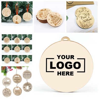 Customizable Wooden Ornament