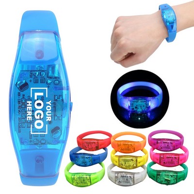 Sound Control LED Silicone Bracelets