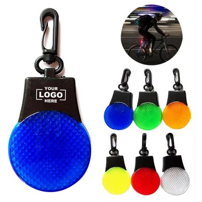 Safety Reflective LED Light With Keychain