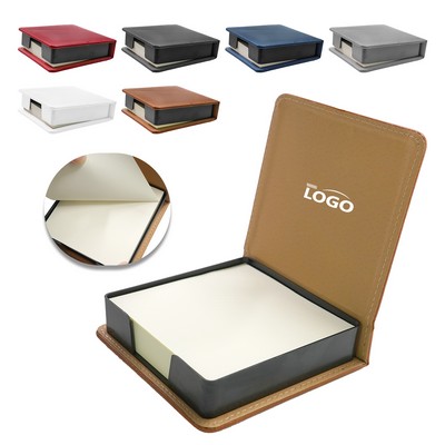 Deluxe Acrylic PU Leather Memo Set