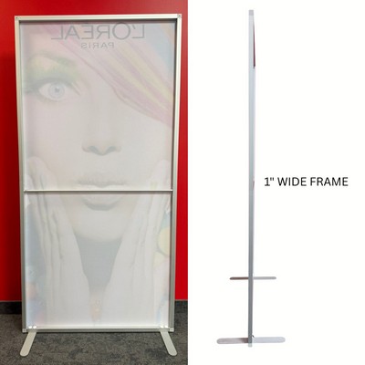 Hardware only for Frontlit SEG Fabric Banner Stand, 40"x80"