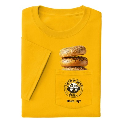 PeekPocket Port & Co™ Core Cotton Pocket Tee