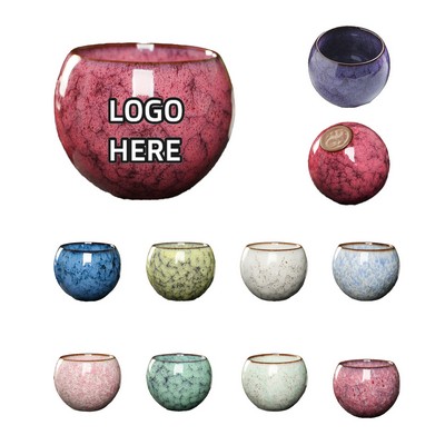 Ceramic Cup Transformed From Kiln