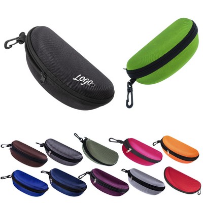 Portable Travel Zipper Eyeglasses Case