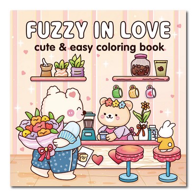 Fully Customized Pattern Coloring Book Cartoon Theme DIY Books for Adults & Kids - 40 Sheets