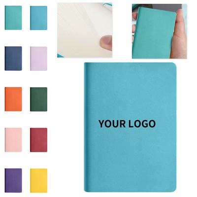 Mini PU Leather Memo Journal