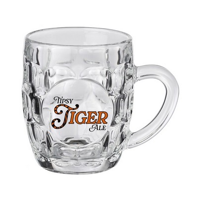 10 oz. Arc® Classic Dimpled Beer Mug (2 Color Imprint)