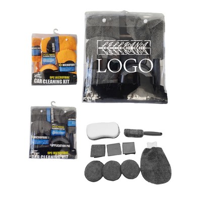 9Pcs Car Wash Kit Auto Detailing Cleaning Tools Set