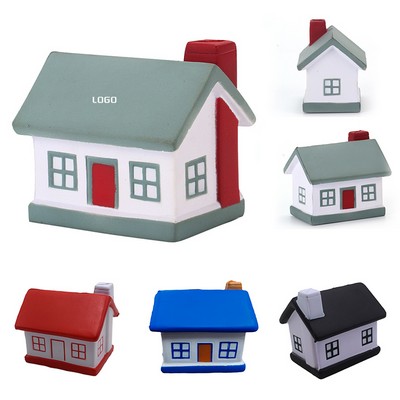 PU House Shaped Stress Reliever Foam Ball