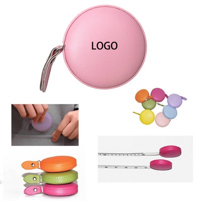 PU Soft Leather 5' Round Tape Measure
