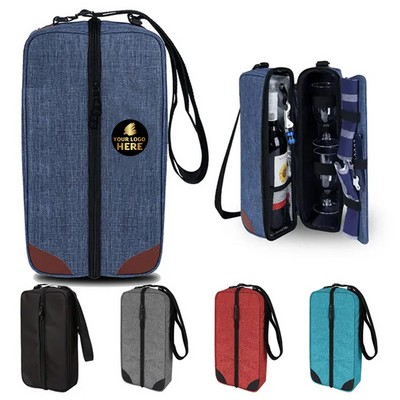Stylish Wine Cooler Tote & Picnic Companion