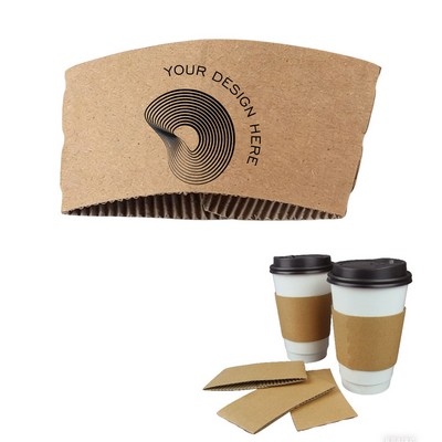 Custom Kraft Paper Cup Sleeve